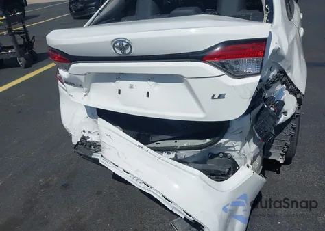 2021 Toyota Corolla Le из США, поврежденный, VIN 5YFEPMAEXMP257763